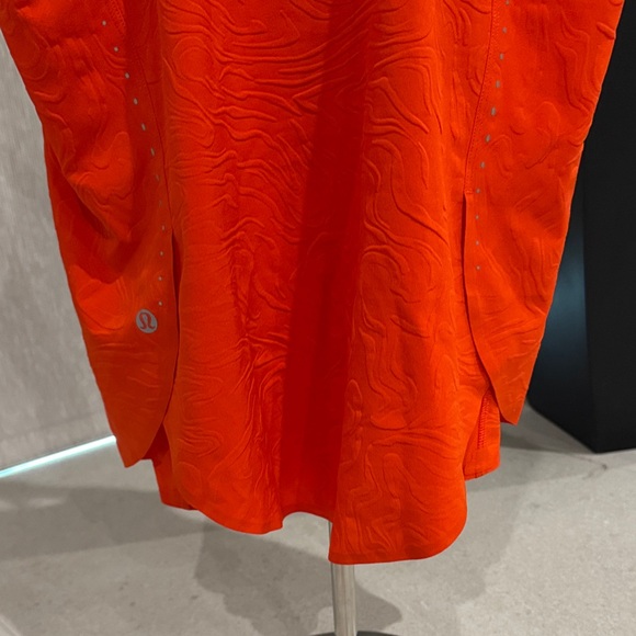 Lululemon Lightweight Stretch running Tank Airflow Orange 6 - Picture 5 of 7